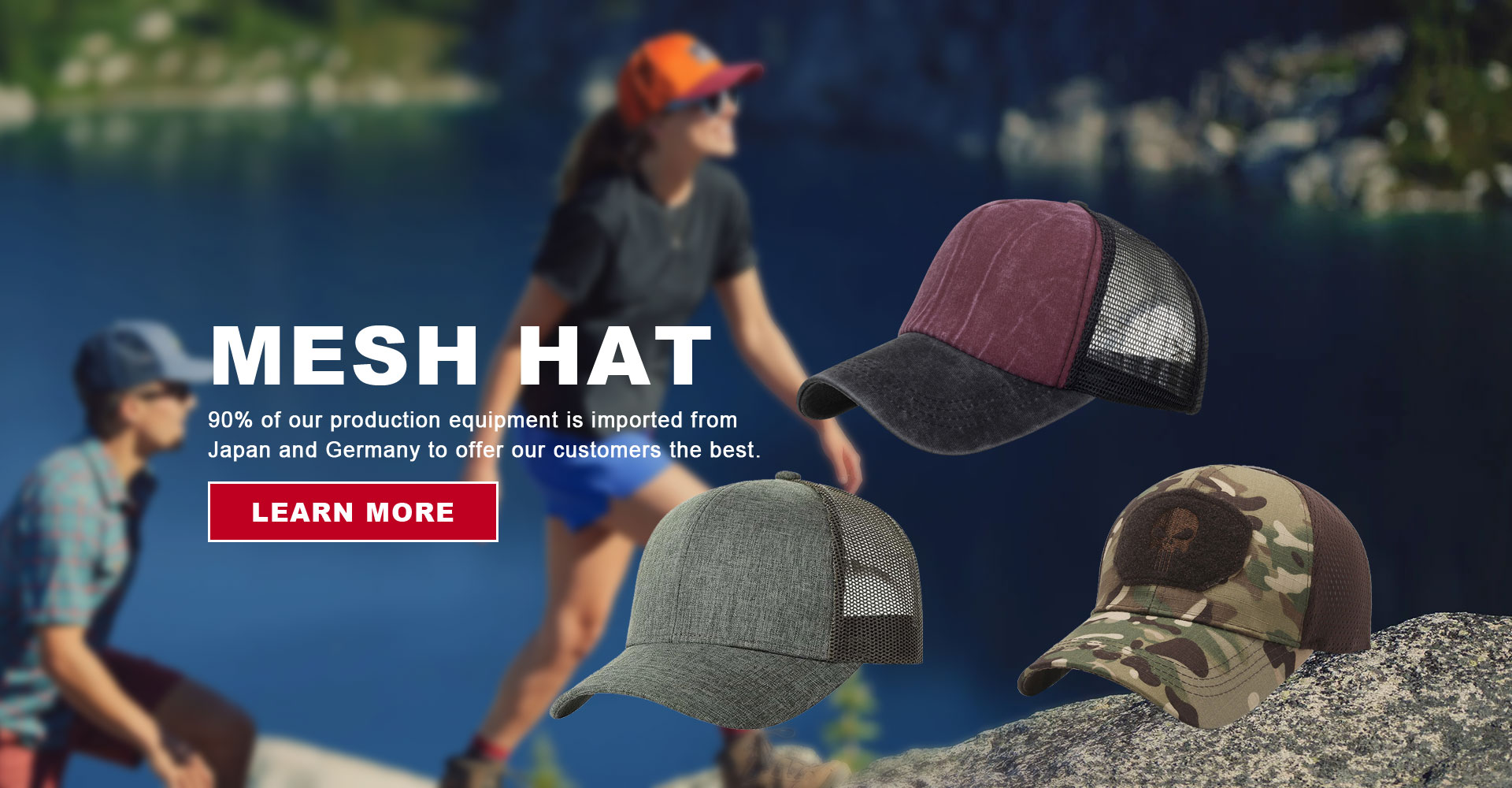 Fabricante de sombrero de malla