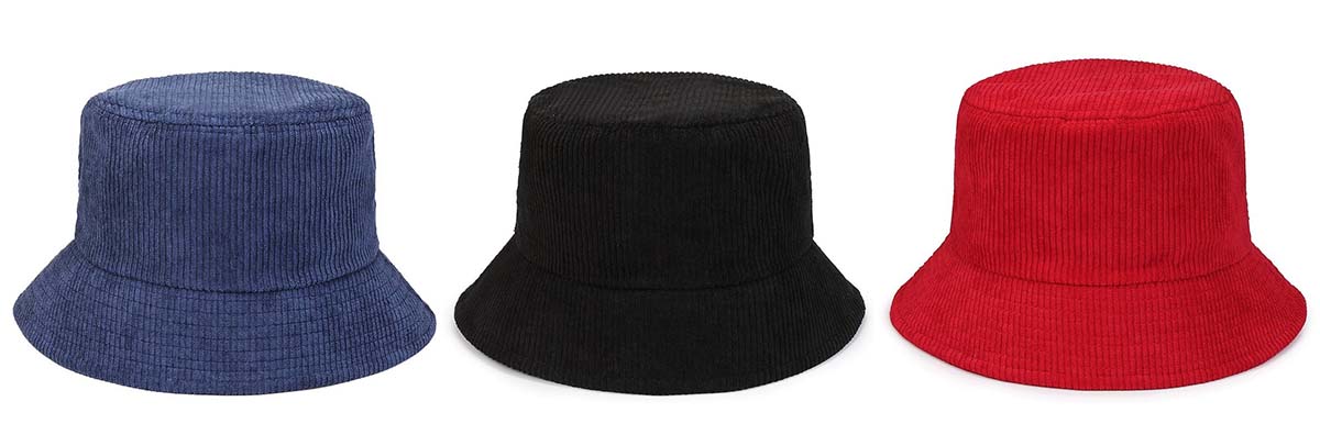 corduroy bucket hat