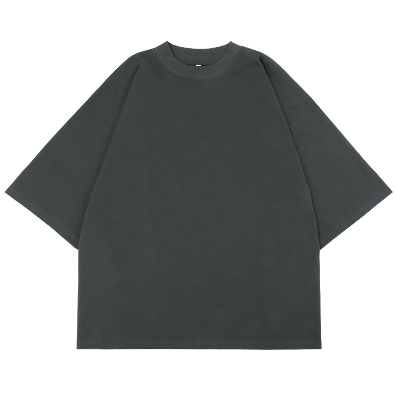 Camiseta extragrande lisa estampada
