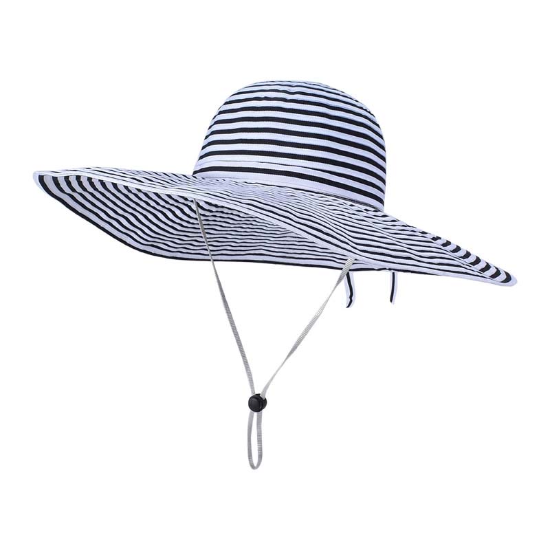 Sombrero de cubo de borde ancho